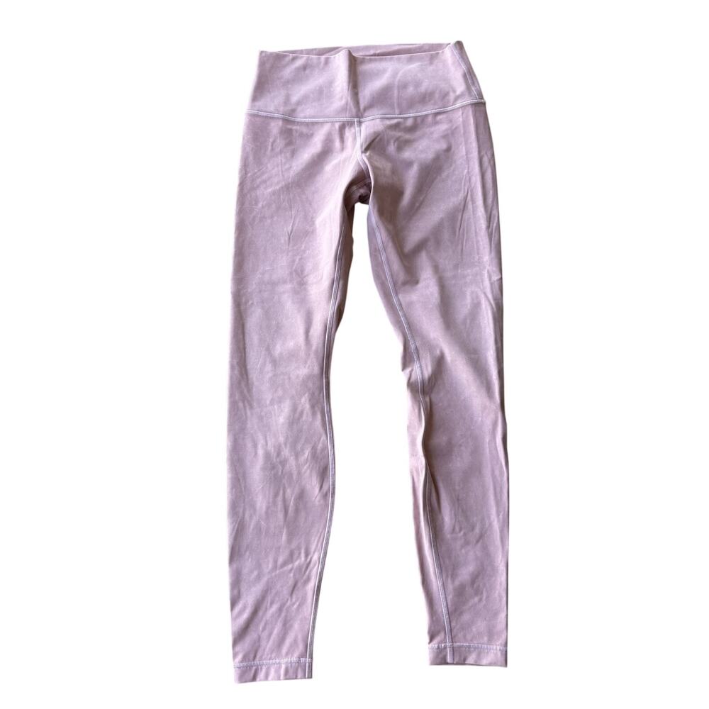 Lululemon Wunder Under High-Rise Tights Snow Washed Pink Mauve 28"